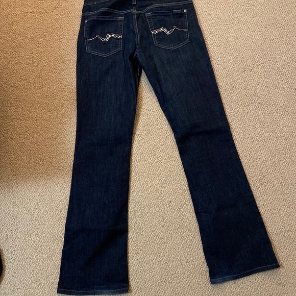 7 FAMK bootcut jeans - Picture 2 of 3
